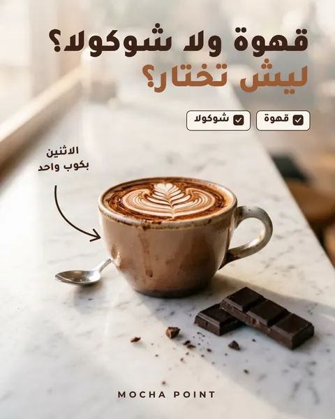 Mocha Point coffee or chocolate post